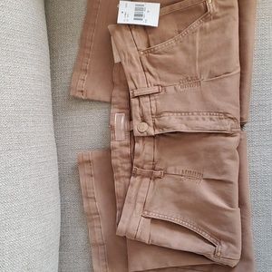High Rise wide leg Kut from the Kloth toffee jeans. New with tags.  Never worn.
